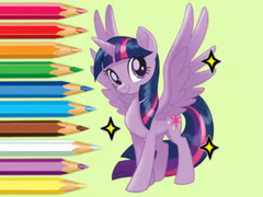 Gra Coloring Book: Twilight Sparkle