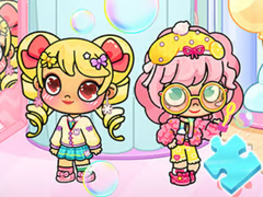 Gra Jigsaw Puzzle: Avatar World Candy Girl