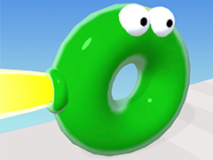 Gra Bouncy Blob Race: Obstacle Course