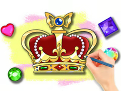 Gra Coloring Book: Royal Crown