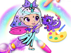 Gra Coloring Book: Shiny Princess