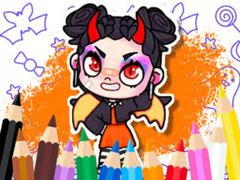 Gra Coloring Book: Avatar World Cute Devil