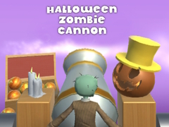 Gra Halloween Zombie Cannon