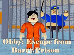 Gra Obby: Escape from Barry Prison