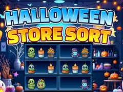 Gra Halloween Store Sort