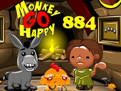 Gra Monkey Go Happy Stage 884