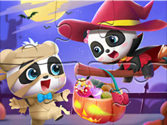 Gra Jigsaw Puzzle: Baby Panda Halloween