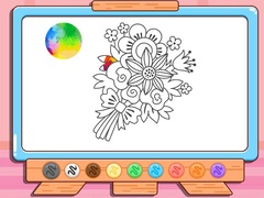 Gra Coloring Book: Flower Bouquet