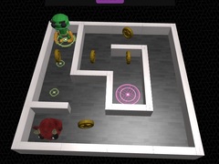 Gra 3d Maze And Robot