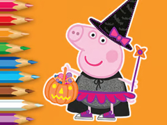 Gra Coloring Book: Peppa Pig Halloween