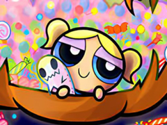 Gra Jigsaw Puzzle: Powerpuff Girl Halloween