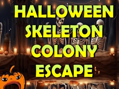 Gra Halloween Skeleton Colony Escape