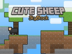 Gra Cute Sheep Skyblock