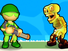 Gra Destruction of Stickman Zombie