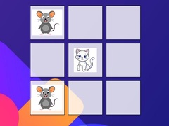 Gra Tic-tac-toe Mouse Vs Cat