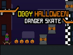 Gra Obby Halloween Danger Skate