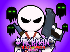 Gra Stickman Halloween Survive