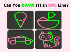 Gra Brain Test: One Line Draw Puzzle