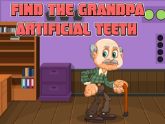 Gra Find the Grandpa Artificial Teeth