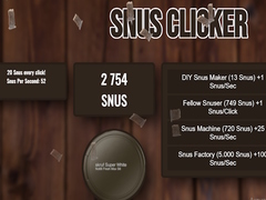 Gra SNUS Clicker