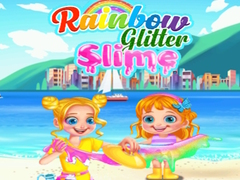 Gra Rainbow Glitter Slime