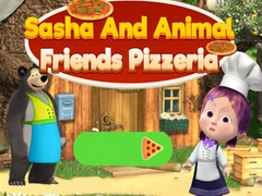 Gra Sasha And Animal Friends Pizzeria