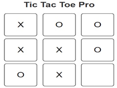 Gra Tic Tac Toe Pro