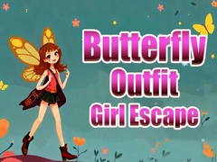 Gra Butterfly Outfit Girl Escape