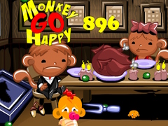 Gra Monkey Go Happy Stage 896