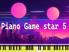 Gra Piano Game star 5