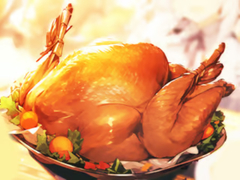 Gra Jigsaw Puzzle: Thanksgiving Harvest Dinner