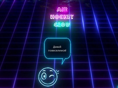 Gra Air Hockey Glow