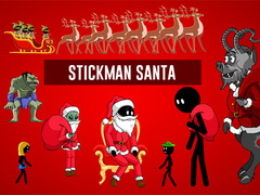 Gra Stickman Santa