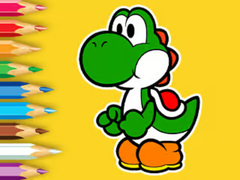 Gra Coloring Book: Yoshi Fishing Day