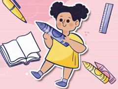 Gra Kids Quiz: Stationery Story