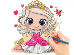 Gra Coloring Book: Chibi Doll Princess