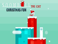 Gra Snowball The Cat Christmas Fun