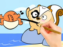 Gra Coloring Book: Fishing Surprise