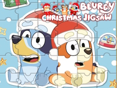 Gra Bluey Christmas Jigsaw