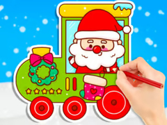 Gra Coloring Book: Christmas Train