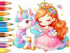 Gra Coloring Book: Unicorn Secret Whisper