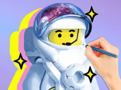 Gra Coloring Book: LEGO Astronaut