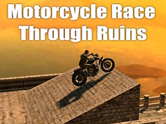 Gra Motorcycle Race Through Ruins