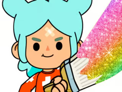 Gra Coloring Book: Toca Boca Rita