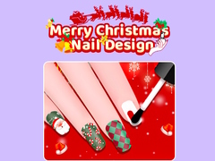 Gra Merry Christmas Nail Design