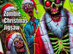 Gra Zombie Christmas Jigsaw