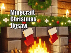 Gra Minecraft Christmas Jigsaw