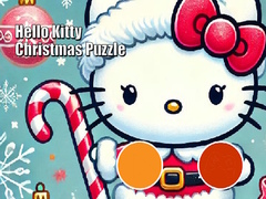 Gra Hello Kitty Christmas Puzzle