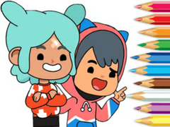 Gra Coloring Book: Toca Boca Friends