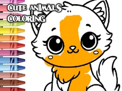 Gra Cute Animals Coloring